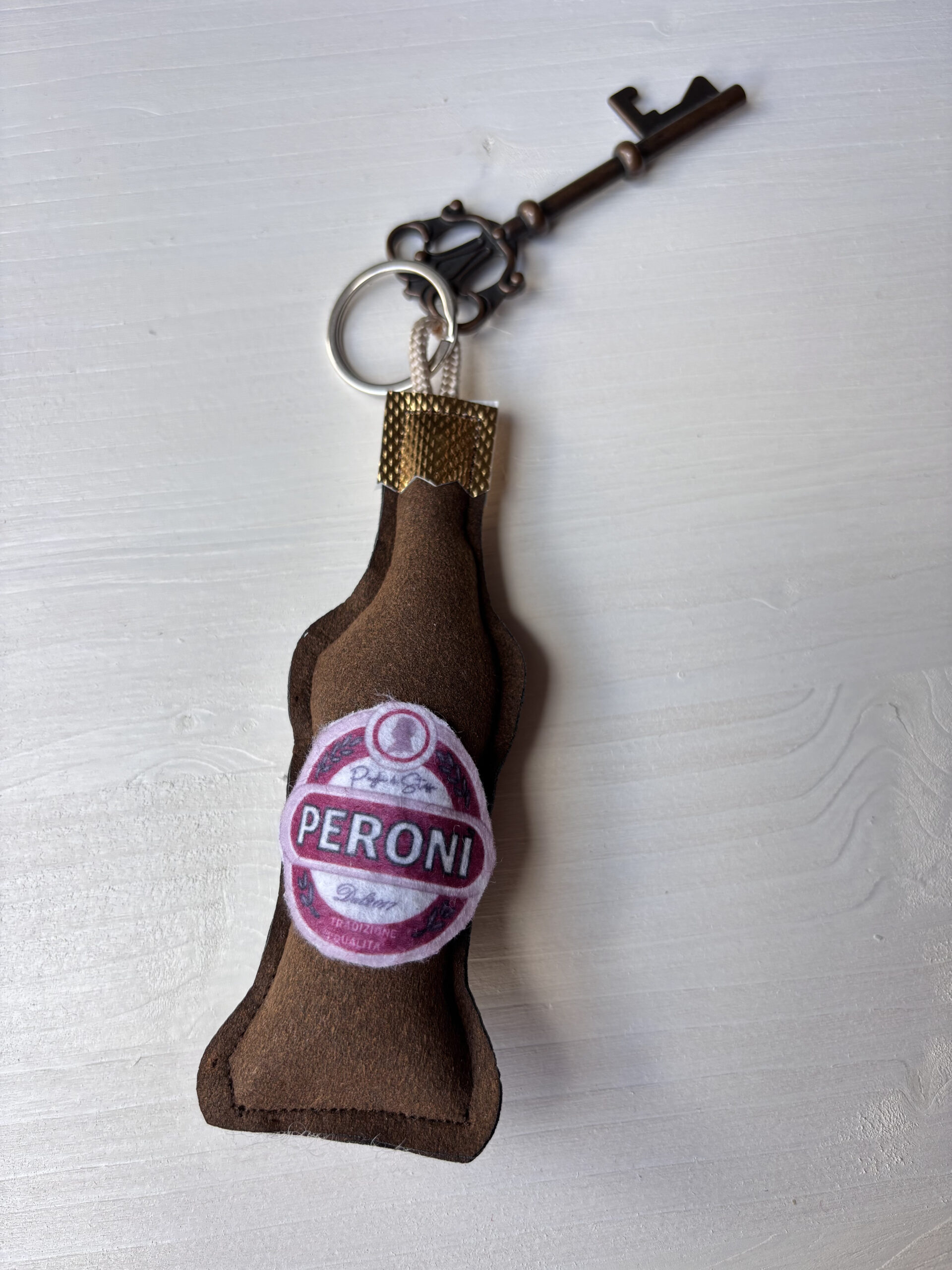 Birra Peronì Portachiavi in stoffa