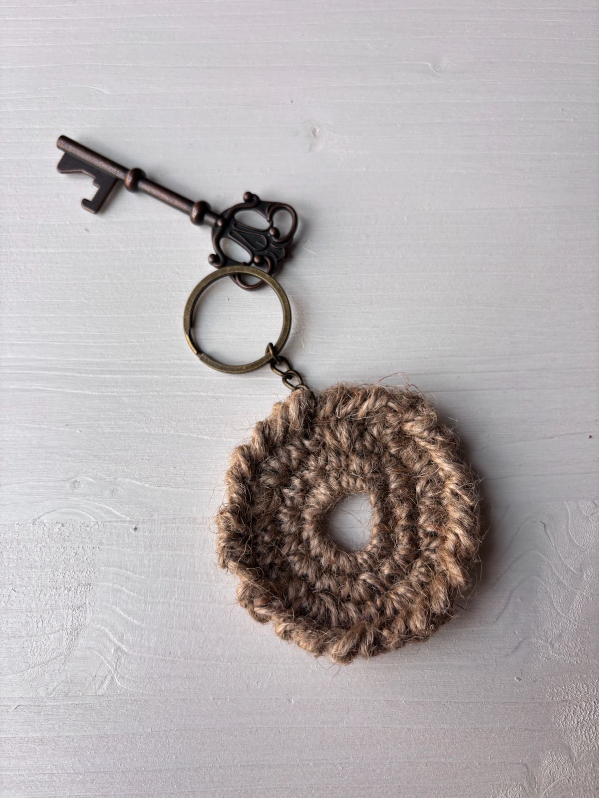 Fiscolo Portachiavi in corda