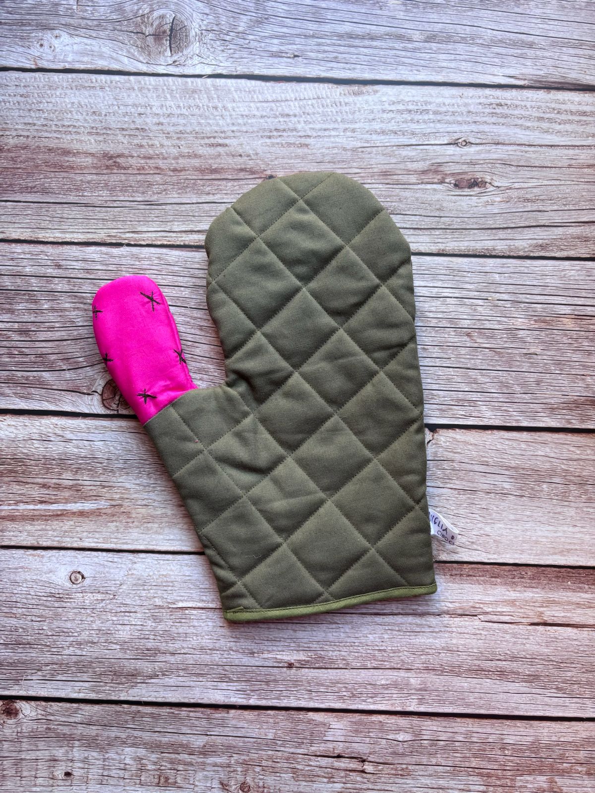 Guanto pala fico frutto fucsia